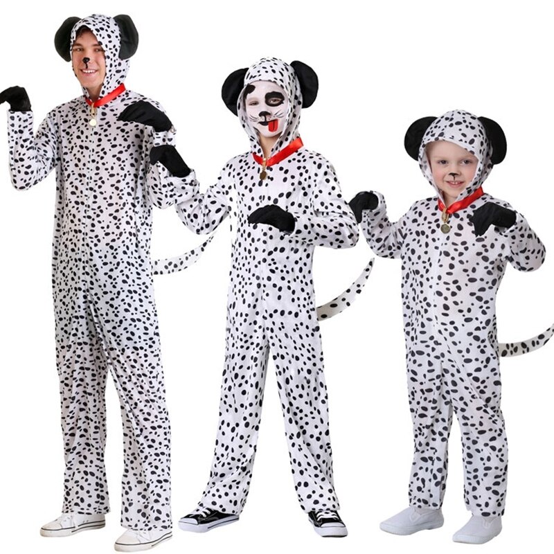 ҷ Ű ҳ Onesie ޸ þ Spotty Dog ڽ ǻ   Ϳ  Kigurumi Kids Jumpsuit Pajama for Adult